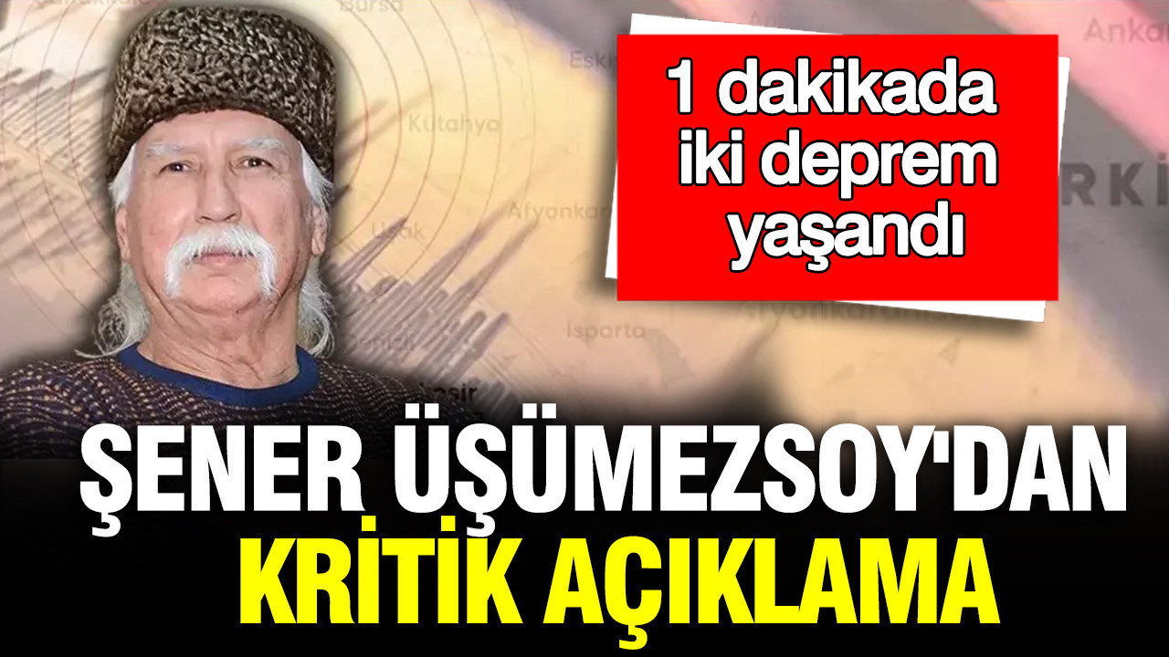 Battalgazi’de İki Deprem: Jeolog Şener Üşümezsoy’dan Önemli Açıklamalar