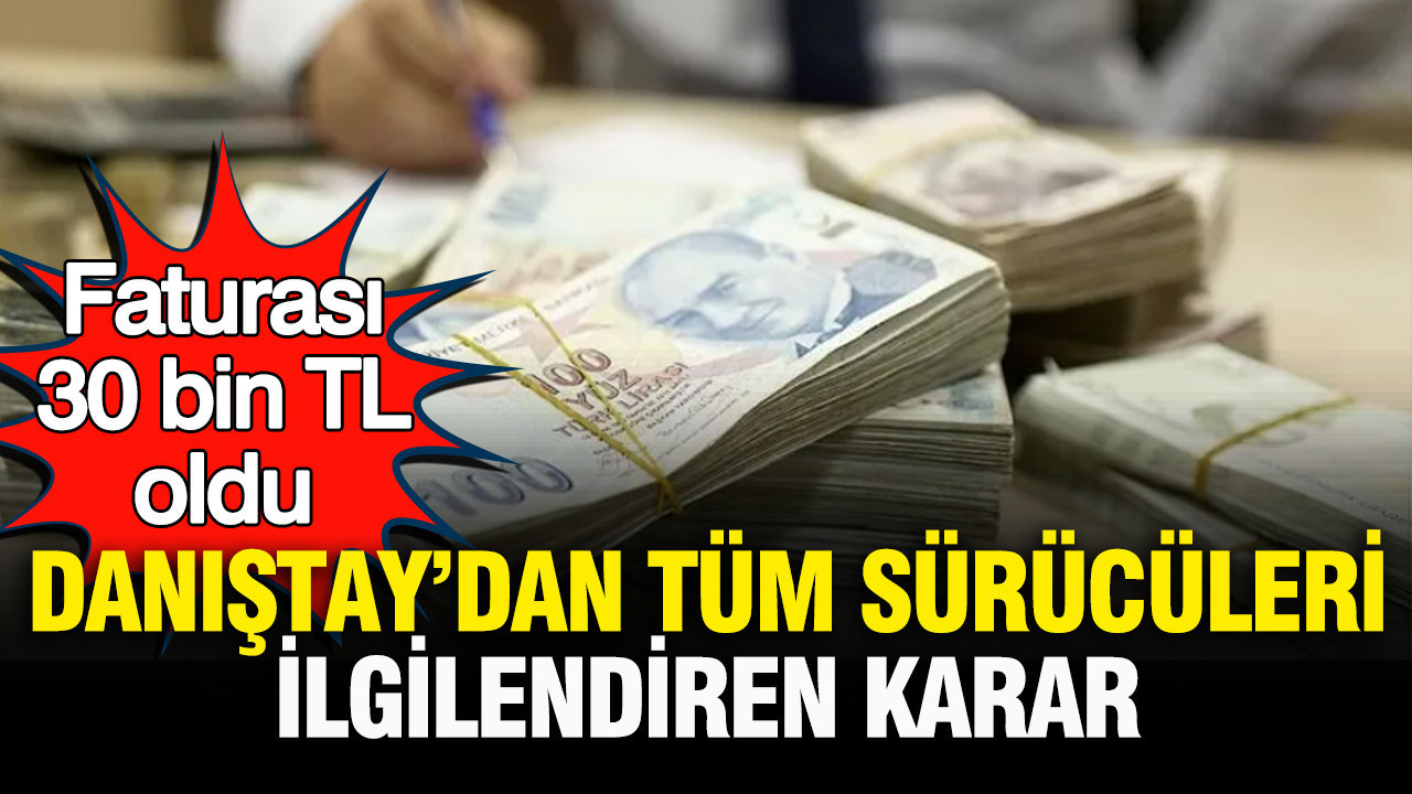 Danistay noktayi koydu 2 bin lira ceza yedi 30 bin lira odedi EcI9Z1BJ